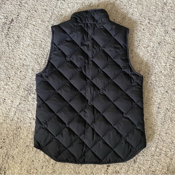 J. Crew Black Quilted Vest with Gold Details - Picture 2 of 6